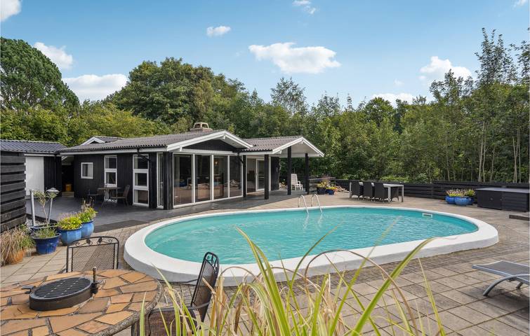 Ferienhaus für 6 Personen mit Terrasse in Børkop, Kleiner Belt