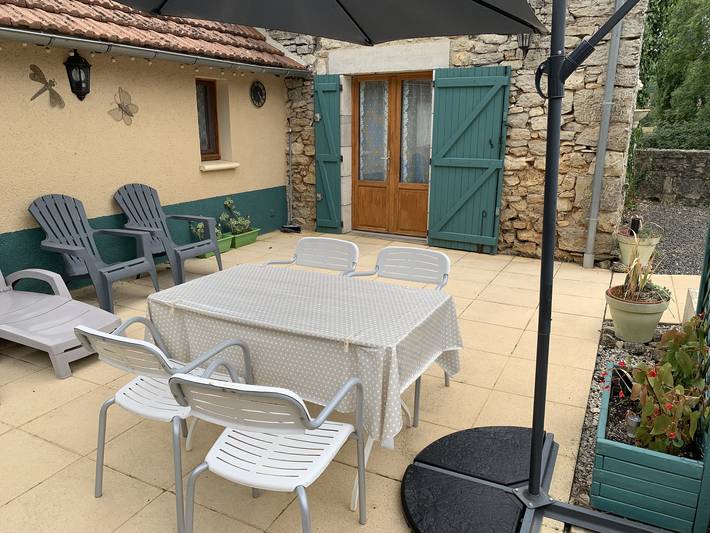 Gîte pour 4 personnes, avec piscine