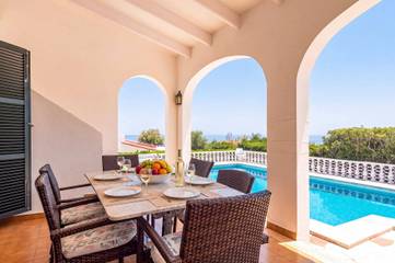 Villa in Sant Lluís, Coast of Menorca für 6 