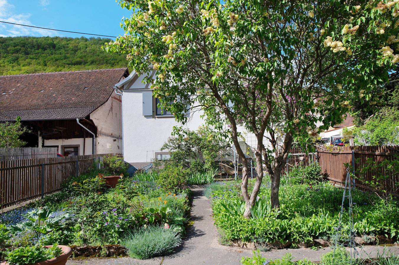 Ferienhaus 'Hildahüsli' mit gemeinsamer Terrasse, gemeinsamem Garten und Wi-Fi in Badenweiler, Südschwarzwald
