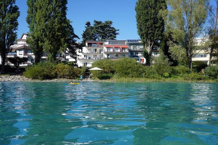Hotel für 2 Personen, mit Seeblick und Ausblick sowie Sauna und Garten, mit Haustier in Überlingen
