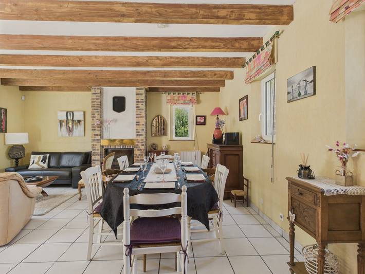 Location de vacances pour 8 personnes, avec jardin et terrasse, animaux acceptés dans Plage Kerler Fouesnant - 4