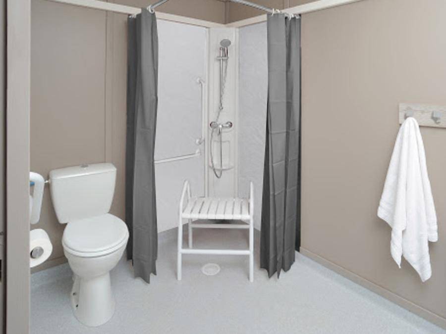 Village Vacances Bel-Air Village Les Demeures du Lac - Mobilheim 4 personen - Cottage Premium 2 Zi 4 Personen Pmr in Saint-Rémy-sur-Durolle, Regionaler Naturpark Livradois-Forez