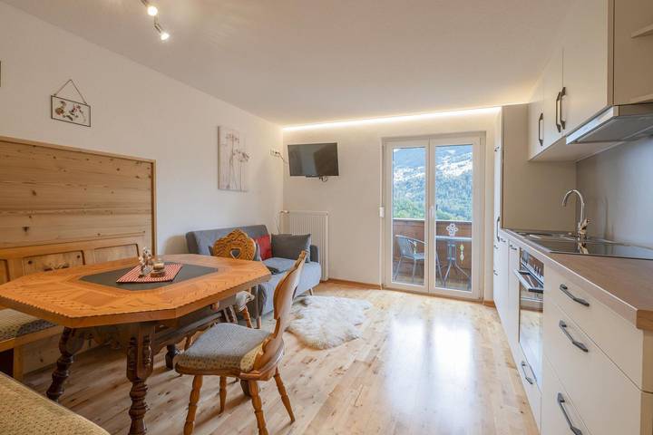 Ferienwohnung für 3 Personen, mit Balkon in Tschagguns