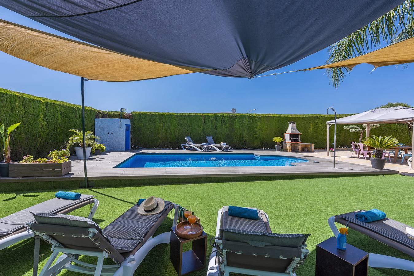 Ländliches Ferienhaus "Casita de la Cantera" mit Pool & Wlan in Lantejuela, Sevilla Provinz