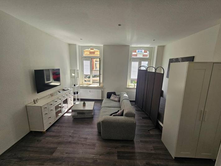 Ferienwohnung für 3 Personen, mit Garten in Talsperre Pöhl - 2