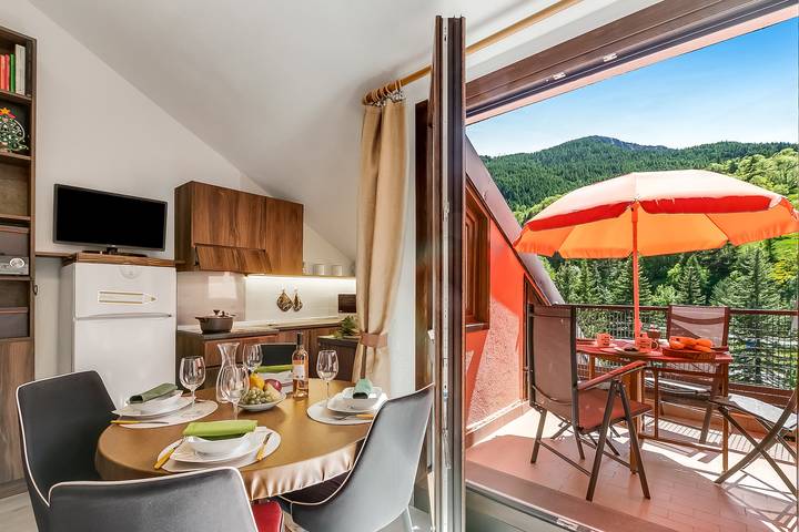 Appartamento per 4 persone, con balcone a Cesana Torinese