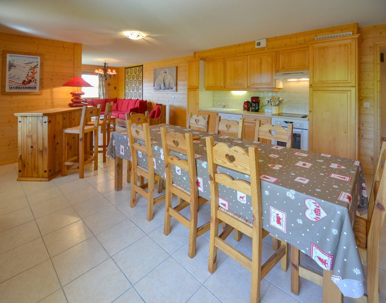 Ganze Wohnung, Le Praz 4 in Le Grand-Bornand, Annecy und Umgebung
