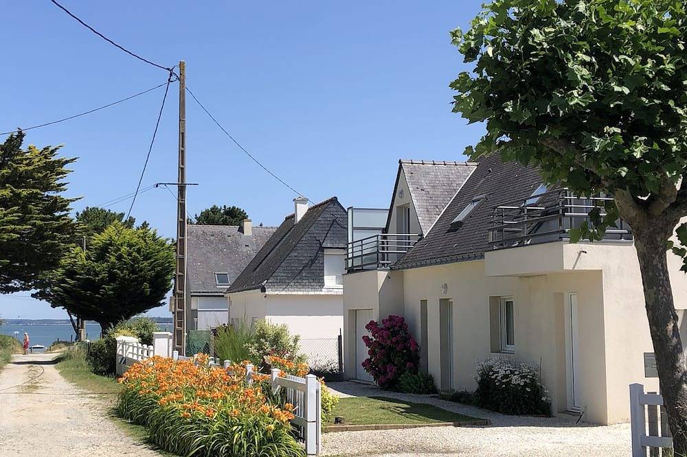 Casa con jardín, playa de 40m, para 8 a 10 personas, totalmente equipada. in Damgan, Côte des Mégalithes