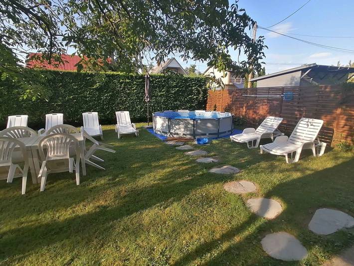 Ferienwohnung für 7 Personen, mit Garten in Balatonmariafürdö