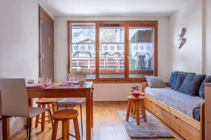 Gîte pour 2 personnes, avec vue et balcon dans Office De Tourisme Des Houches - 3