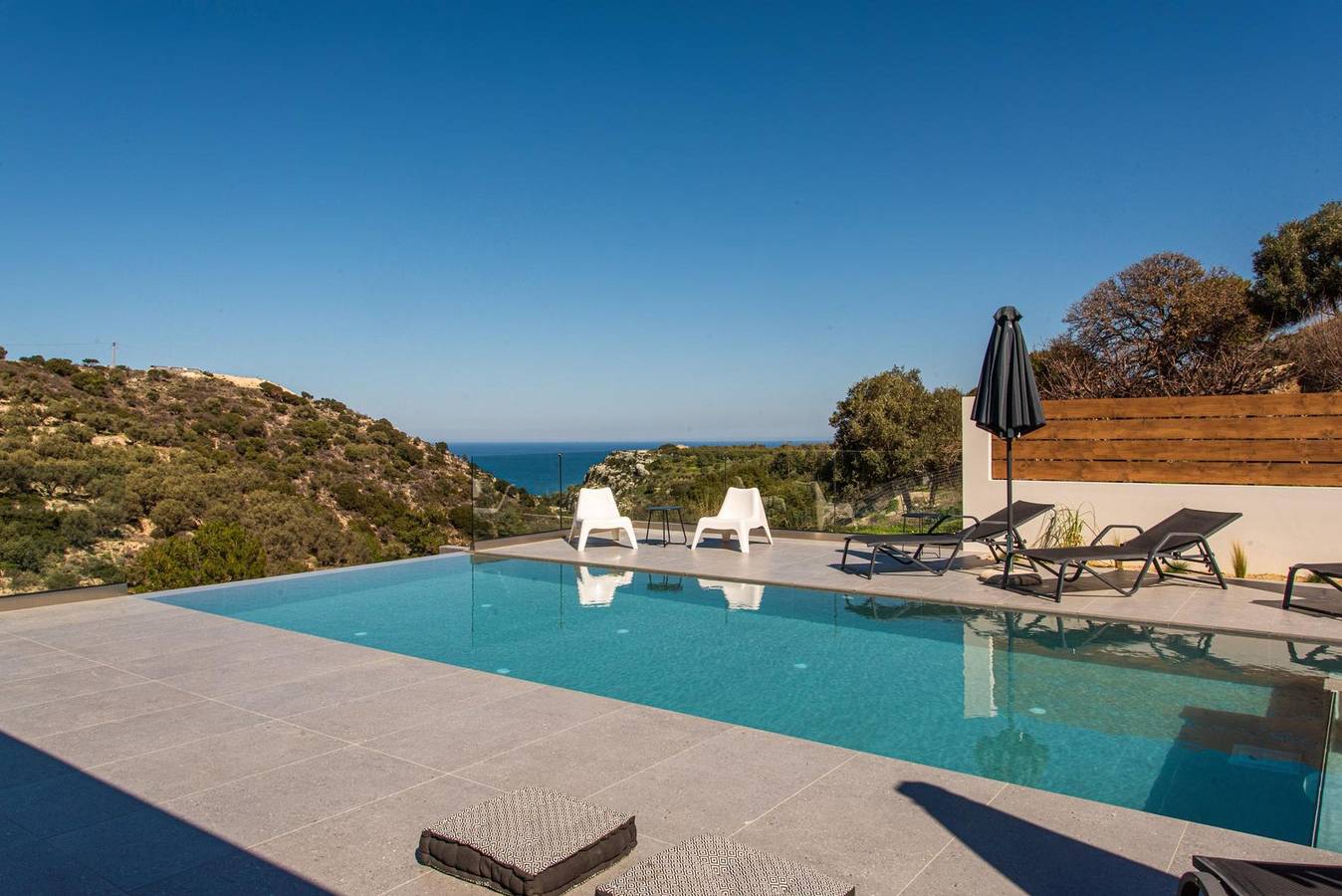 Villa für 8 Personen mit Garten in Rethymno und Umgebung