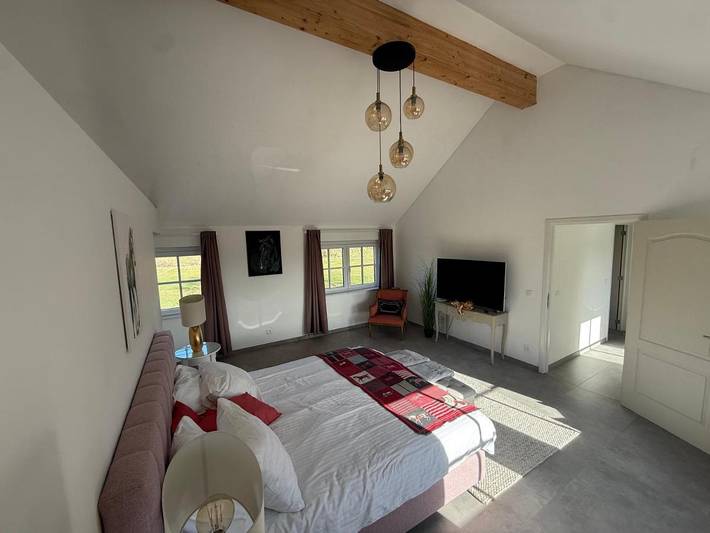 Location de vacances pour 4 personnes, avec sauna et terrasse ainsi que jardin et vue à Hannut - 2