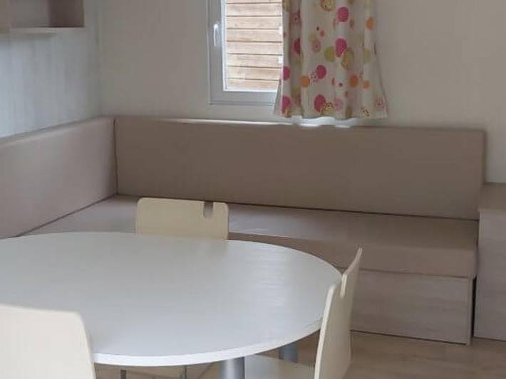 Camping Val de l'Eyre - Mobilheim 4 personen - Komfort Tv+Klima 2 Mh in Salles, Arcachon und Umgebung