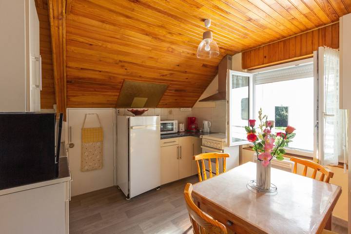 Appartement de vacances pour 4 personnes, avec Balcon ainsi que Terrasse et Jardin