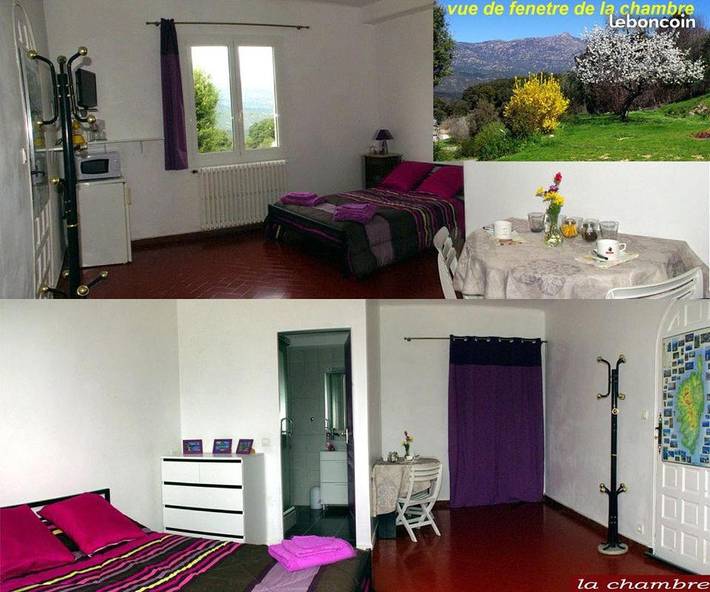 Gîte pour 2 personnes, avec vue et jardin à Ucciani - 3