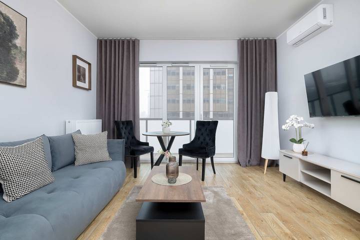 Gîte pour 2 personnes, avec balcon/terrasse, adapté aux familles à Katowice - 4