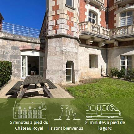 Location de vacances pour 5 personnes, avec jardin à Blois