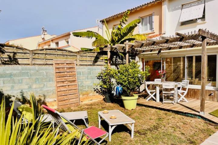 Maison de vacances pour 6 personnes, avec jardin