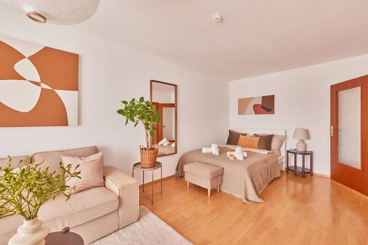Appartement de vacances pour 3 personnes, avec vue et balcon, animaux acceptés