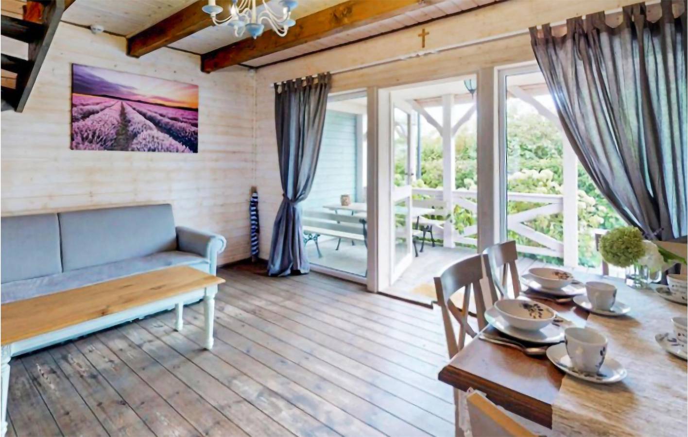 Ferienhaus für 6 Personen mit Pool in Karwia, Polnische Ostsee