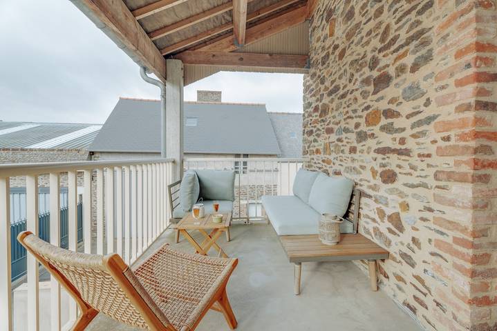 Ferienwohnung für 2 Personen, mit Garten in Mont-Saint-Michel-Bucht