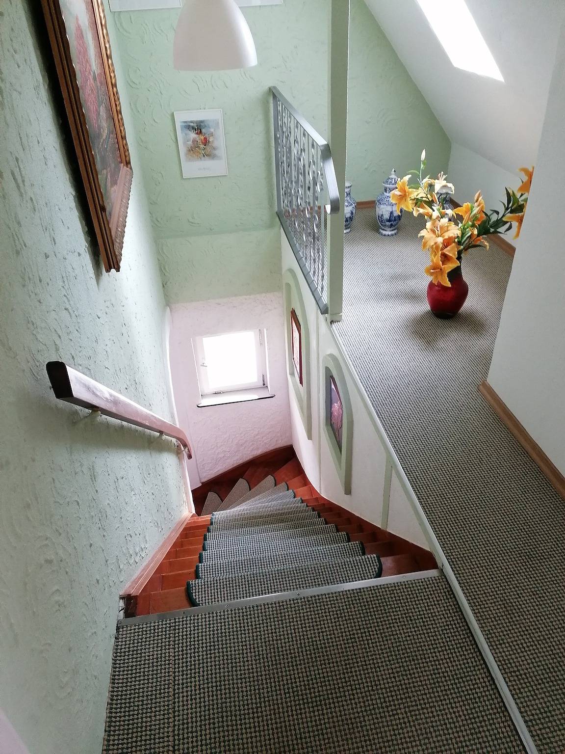 Apartamento entero, Apartamento 'Bei Oparius' con terraza privada, balcón y wifi in Ganderkesee, Parque Natural de Wildeshauser Geest