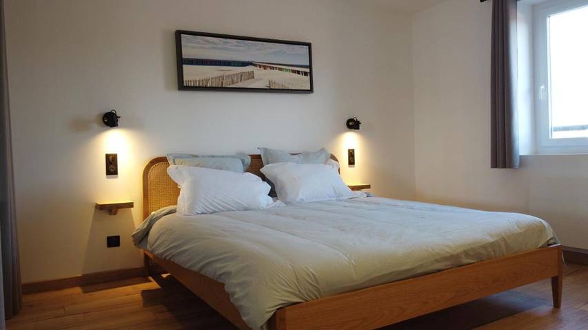 Gîte pour 6 personnes, avec vue à Condette - 4