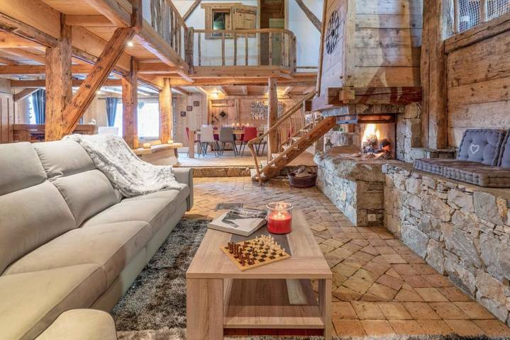 Gîte pour 15 personnes, avec vue sur le lac ainsi que jardin et vue à Magland - 3