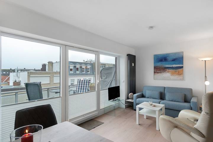 Ganze Wohnung, Ferienwohnung 'Sommertraum Im 3 Jahreszeiten' mit Balkon und Wi-Fi in Norderney