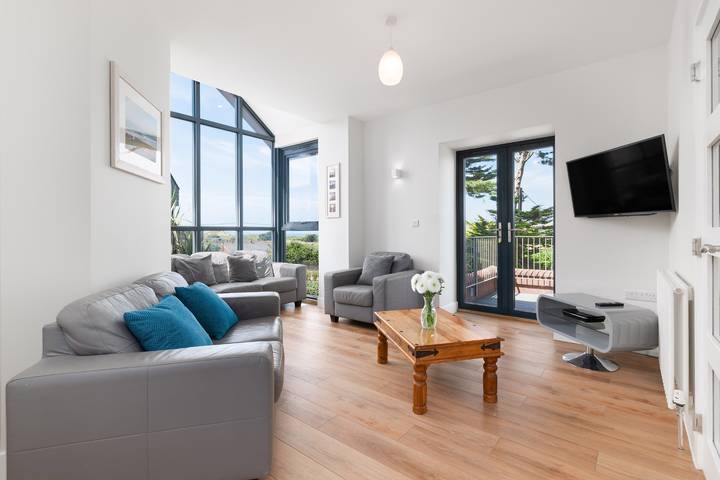 Casa de vacaciones para 8 personas, con vistas al mar además de balcón y jardín - 1