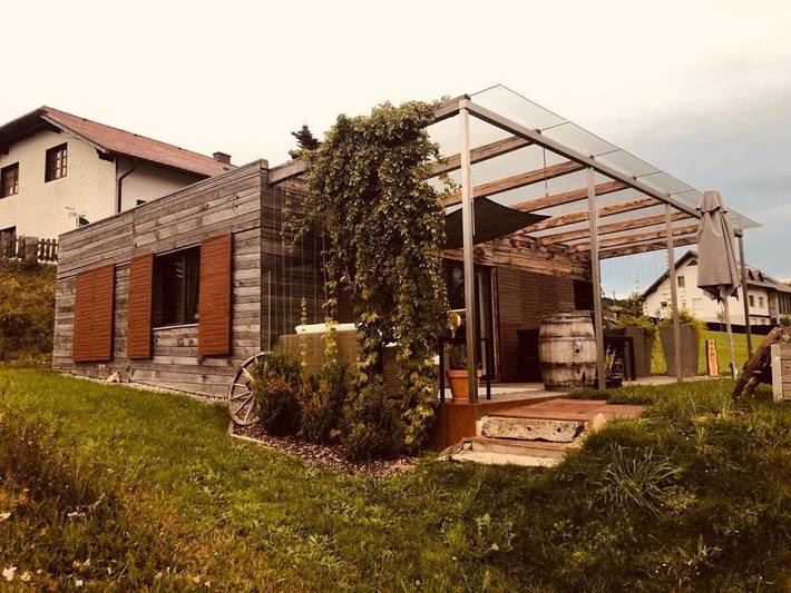 Chalet für 3 Personen, mit Garten und Ausblick in Mühlviertel