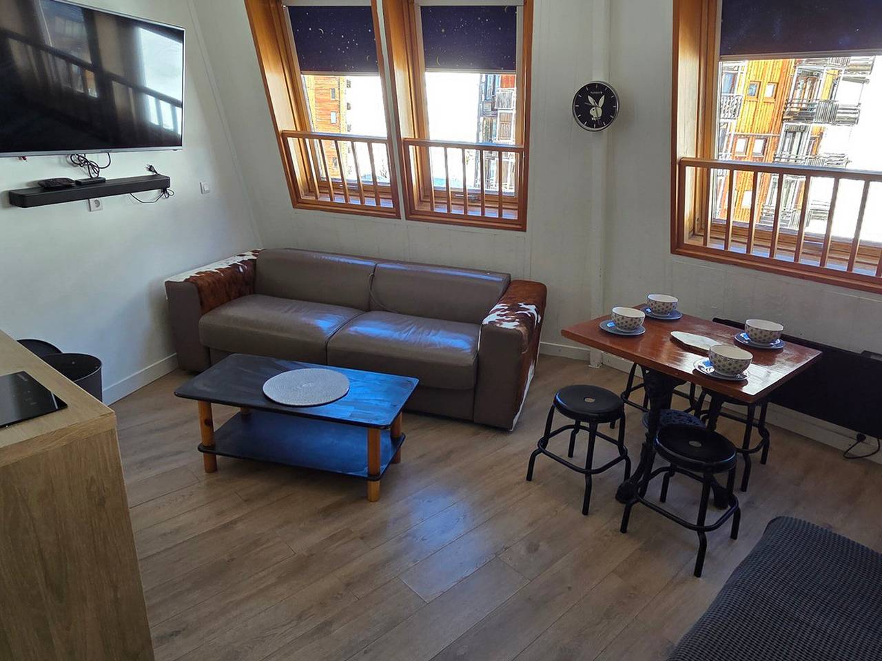 Estudio entero, Hermoso estudio renovado para 3/4 personas, Wifi incluido in Morzine, Les Portes du Soleil