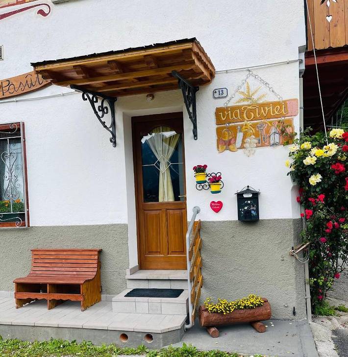 Gîte pour 3 personnes, avec vue et bassin pour enfant ainsi que jardin et sauna à Forni di Sopra - 4