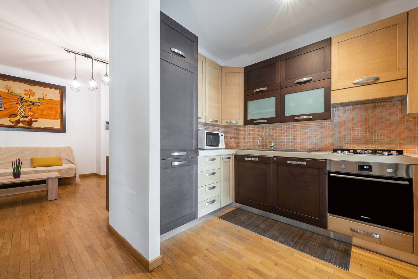 Apartamento entero, Apartamento vacacional Casa Paola cerca de la playa con terraza y balcón in Cagliari, Campidano