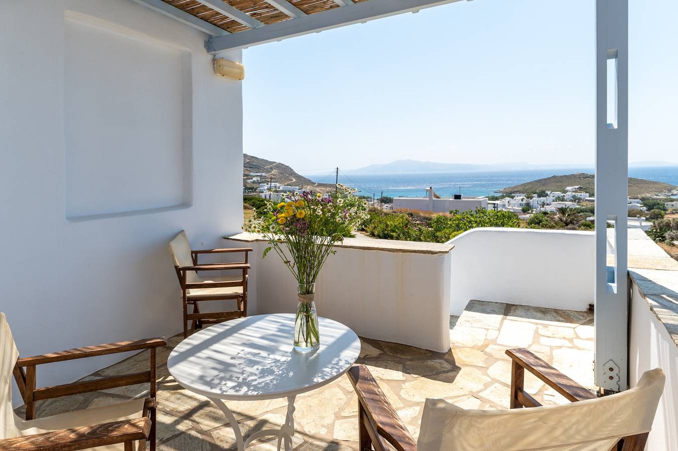 Casa de férias 'Anemologio 303 Tinos' com vista para o mar, Wi-Fi e ar condicionado in Ormos Agiou Ioannou, Tinos