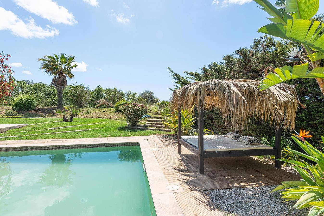 Le Petit Paradis - Finca de estilo boho con piscina privada y Wifi Gratis. in Binisalem, Interior de Mallorca