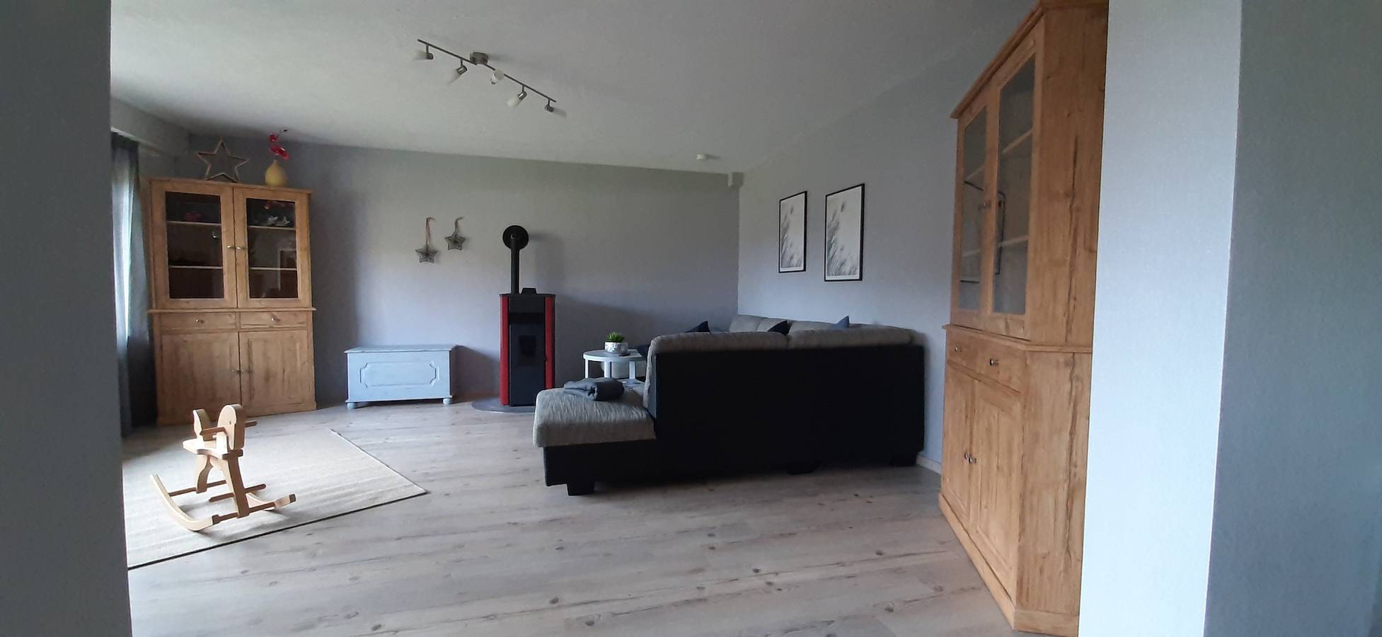 Ferienwohnung Schöne Aussicht am Rothaarsteig - Ferienwohnung (80qm) mit 2 Schlafzimmern in Bad Laasphe, Kreis Siegen-Wittgenstein