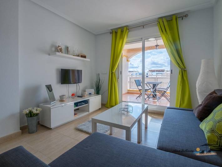 Vakantiewoning voor 6 personen, met Balkon en Kinderzwembad in Cartagena