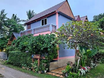 Maison d’hôte pour 2 personnes, avec vue et balcon dans Koh Lanta
