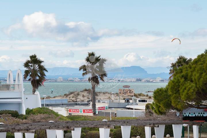 Studio pour 4 personnes, avec Balcon en Camargue