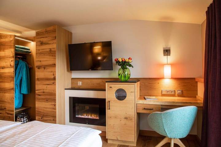 Hotel für 2 Personen, mit Ausblick und Garten sowie Sauna und Pool, mit Haustier in Grafenwiesen - 4