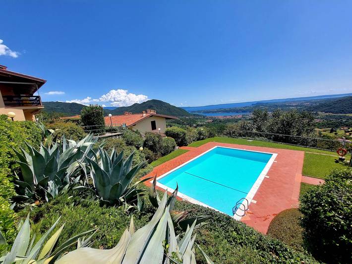 Ferienwohnung für 6 Personen, mit Ausblick und Seeblick