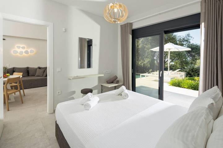 Villa für 4 Personen, mit Garten auf Korfu - 4