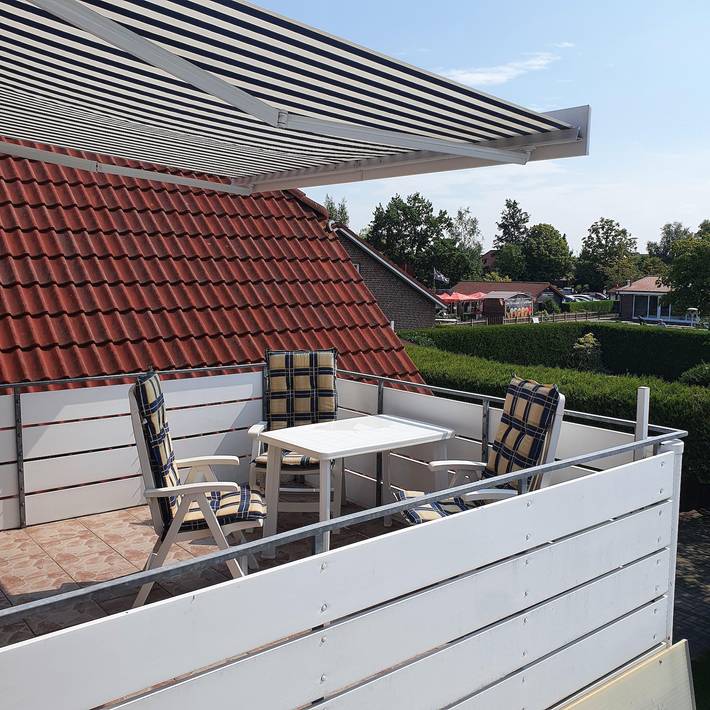 Ferienwohnung für 3 Personen, mit Terrasse und Garten in Werdum - 2