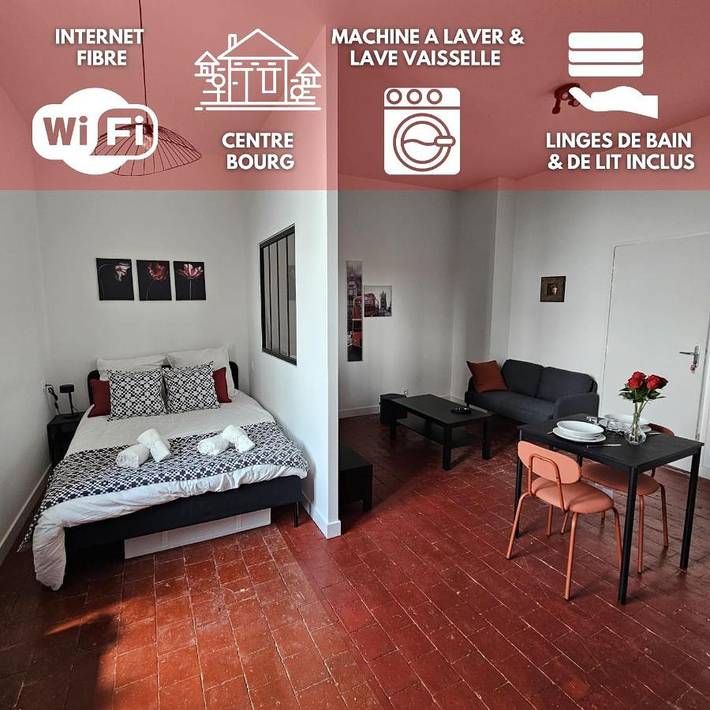 Appartement de vacances pour 2 personnes, avec vue