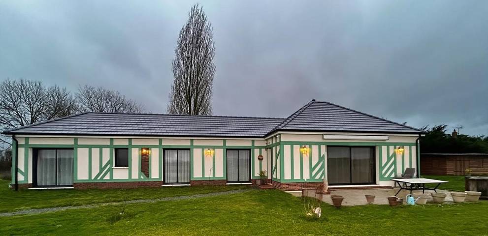 Maison de vacances pour 6 personnes, avec vue ainsi que jardin et sauna