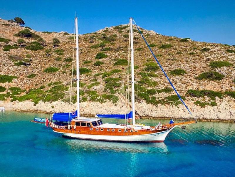 Boot für 12 Personen in Bodrum, Türkische Ägäis