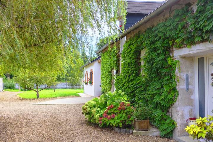 Chambre d’hôte pour 3 personnes, avec jardin, animaux acceptés à La Ferté-Saint-Cyr