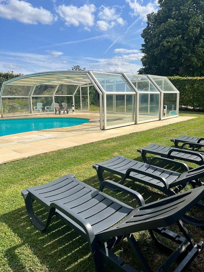 Location de vacances pour 4 personnes, avec jardin ainsi que piscine et vue à Concourson-sur-Layon - 3